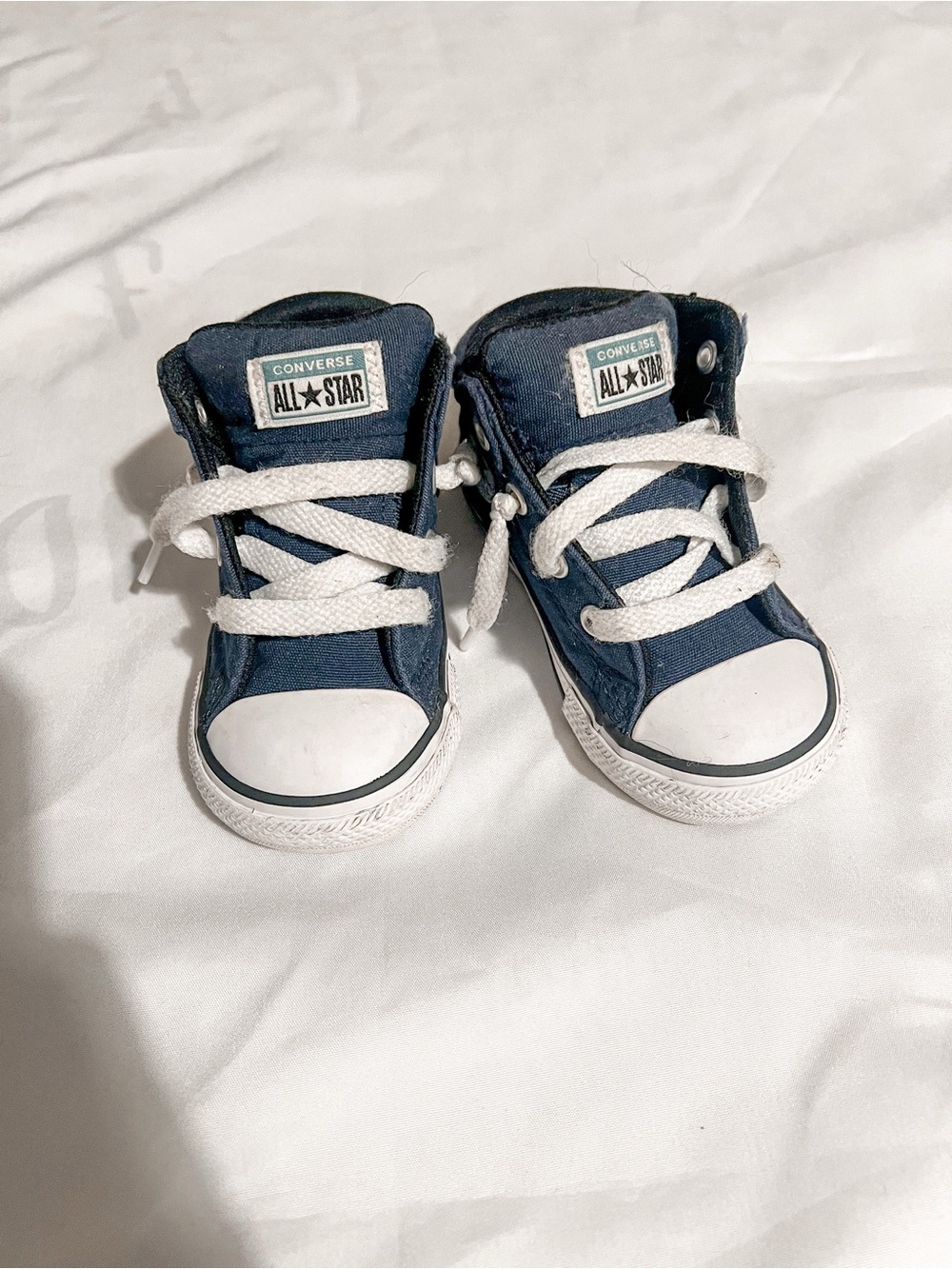 Converse Toddler All Star Navy High-Top Sneakers Size 6